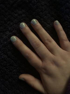 Shellac manicure