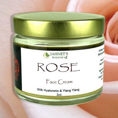 Rose face cream