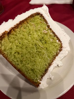 Key lime cake