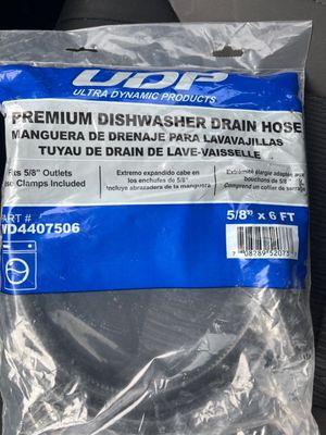 Dishwasher drain hose.