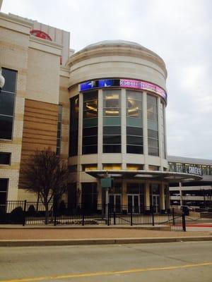 The entrance to the lovely Shreveport Convention Center, site to the annual World of Wheels exhibit. 02/28/15.