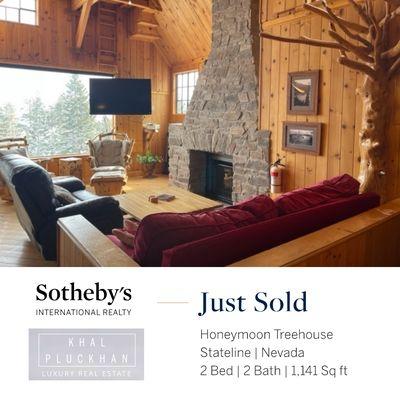 SOLD | Honeymoon Treehouse | Stateline | Heavenly | NV