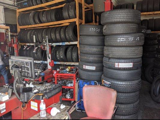 New and used tires