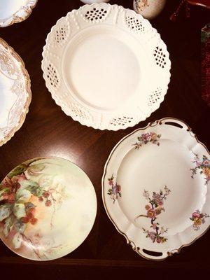 This lot of China serving pieces was the best auction I won!