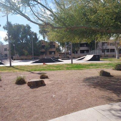 Skateboard Park located in this park