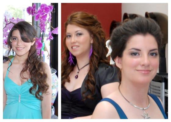 Prom up styles and make up!