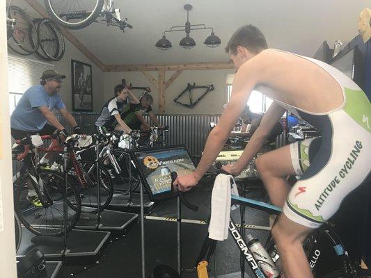 Computrainer class.