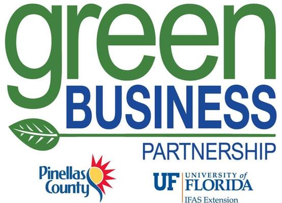 1-800-GOT-JUNK? Pinellas named Green Business Partners of PInellas County.