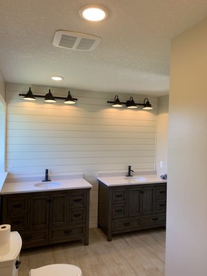 Bathroom remodel