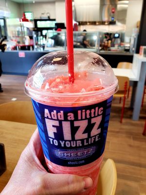 Sheetz version of a cherry ICEE.