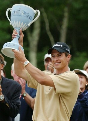 2003 Dell Technologies Championship champion, Bryson DeChambeau. The first champion of this event.