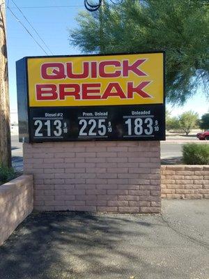 Great gas prices!