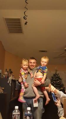 The twins and their  uncle