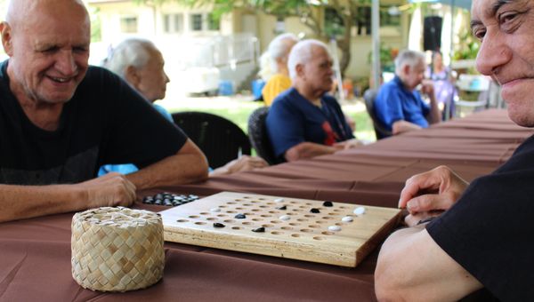 Residents have lots of games and activities to enjoy.