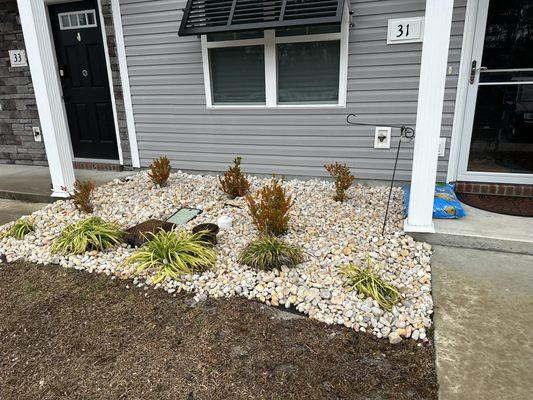 Rock garden design that's stands out and last