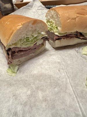 Roast Beef Sub