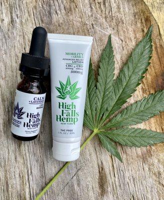 High Falls Hemp CBD products