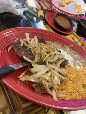 Carne Asada plate