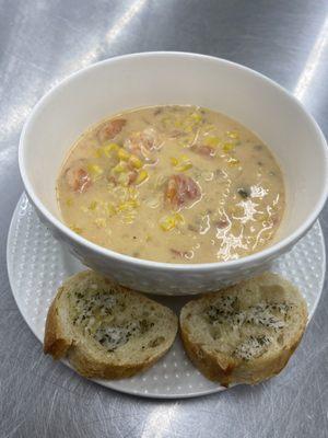 Shrimp & Corn Soup