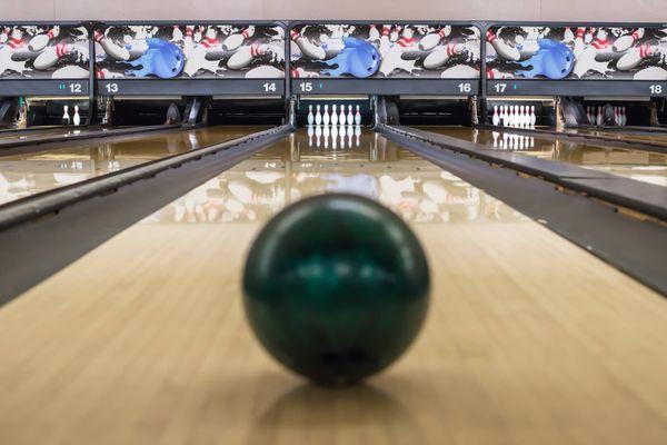 24 lanes for your bowling pleasure!