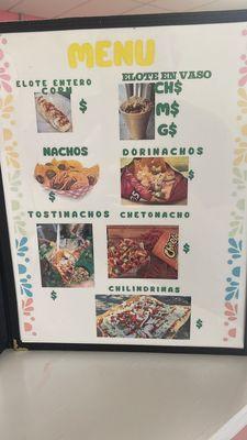 Menú chihuahua Delights