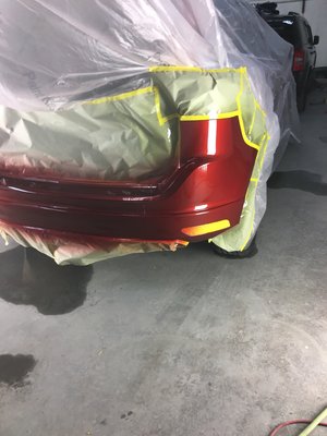 Small bumper repair