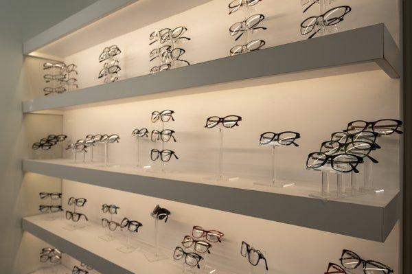 Many one-of-a-kind frames to choose from in all of the Performance Eyecare locations!