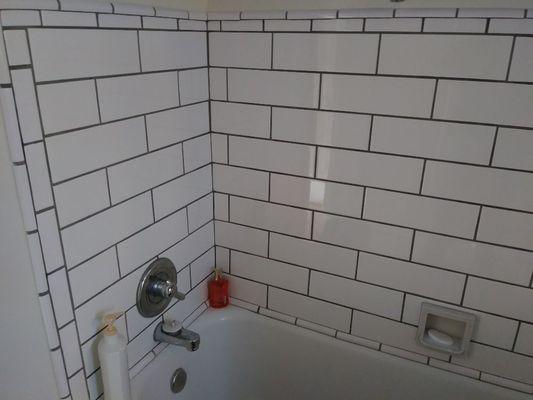 A subway tile job I did recently