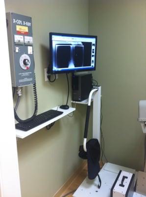 State of the art digital x-ray facility