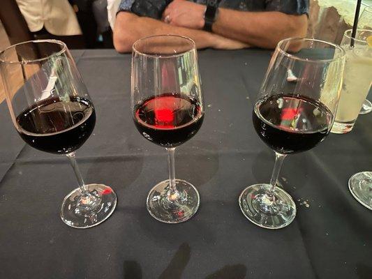 Cab Wine Flight