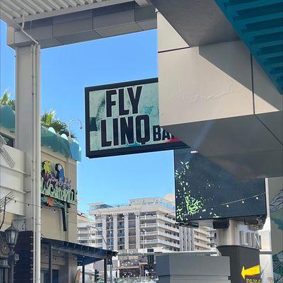 Fly LINQ Bar sign