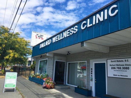 Ballard Wellness Clinic Chiropractic. Massage Therapy is no longer available - You can find our team at Anxient Embers, Health & Wellness.