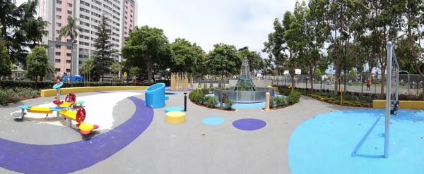 New playground for children ages 2-5