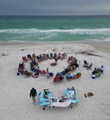 Beach bonfires are the best!