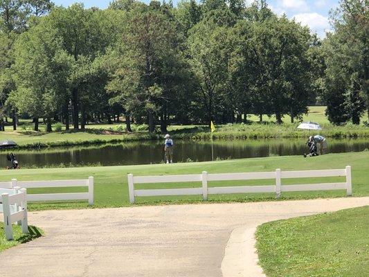 18th green