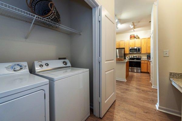 Full Size Washer and Dryer