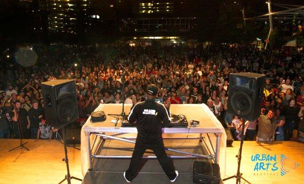 Grand Master Flash at the Urban Arts Festival