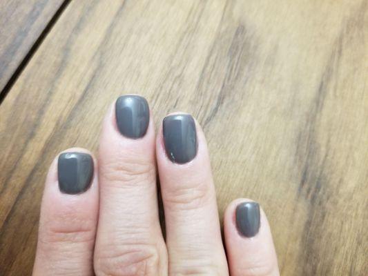 Nice & clean shellac nails- thank you!