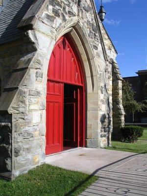 Our signature red doors are open to everyone.