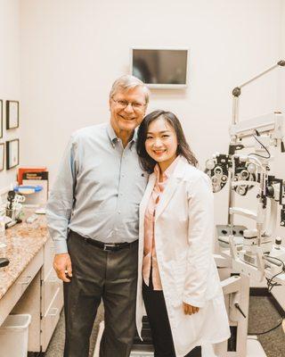 Meet our lovely doctors, Dr. Wayne Halstrom and Dr. Jacqueline Tung! We hope all our patients love them as much as we do!