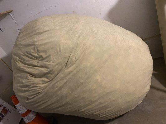 Oversized beanbag chair