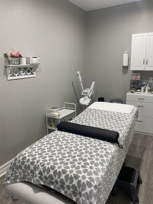 Esti room for facials & waxing services