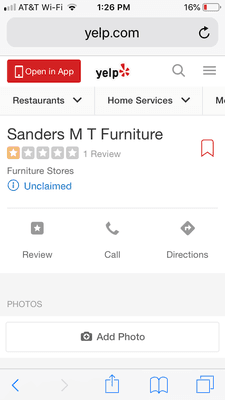 Sanders M T Furniture