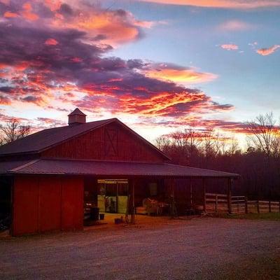 You too can have the farm of your dreams, right here in the center of NC, and have the sun set over your property...