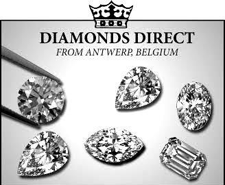 We buy diamonds direct from the cutters in Antwerp, Belgium.