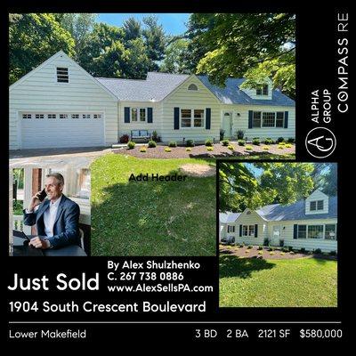 Home Sold in Bucks County PA