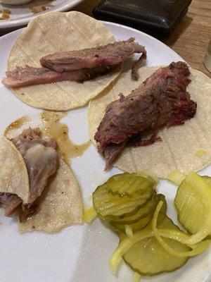 Brisket Tacos