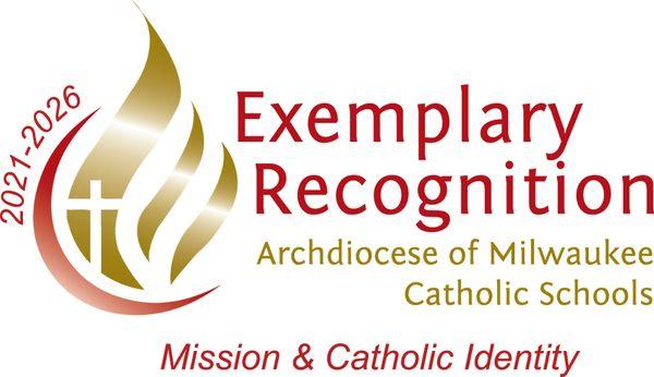 St. Agnes received the Exemplary Recognition for Mission and Catholic Identity award from the Archdiocese of Milwaukee!