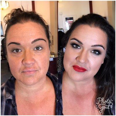 Full Face Makeup