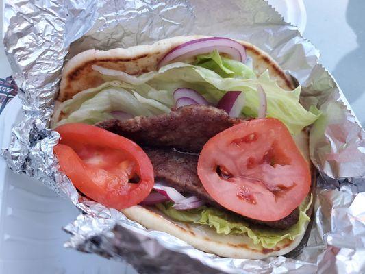 Beef gyro, pretty good! Would get it again.